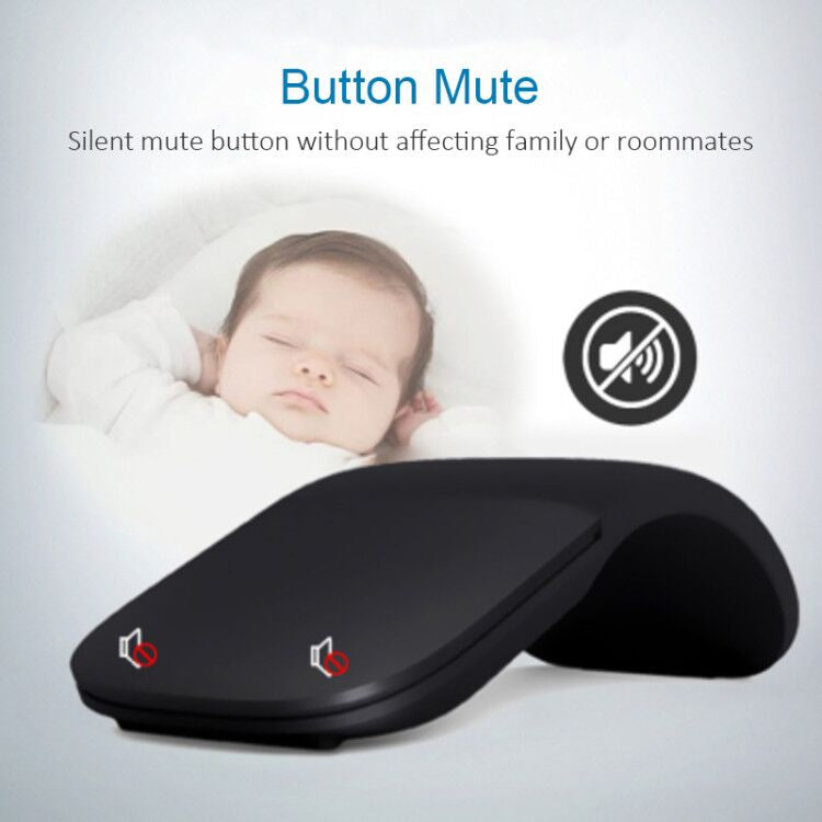 Souris Bluetooth Pliable Ergonomique Arc Touch – Silencieuse et Sans Fil pour PC